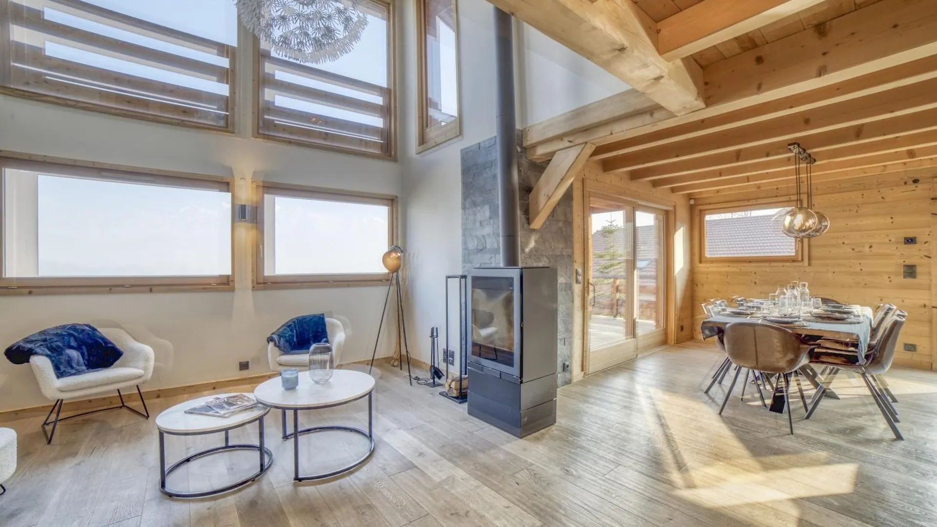 Chalet Face Au Mont-Blanc Villa Sallanches